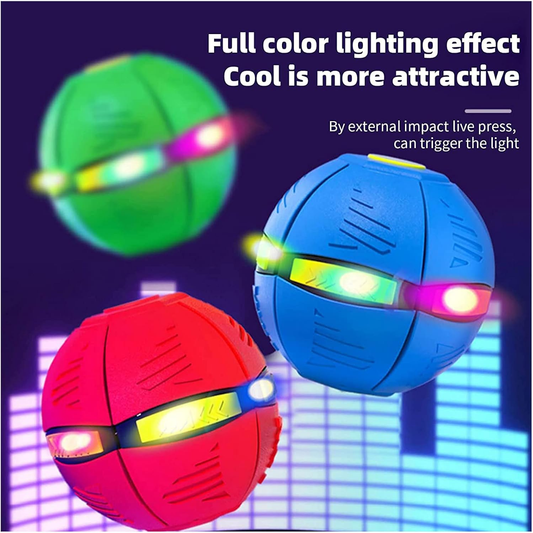 🐱Last Day $19.99!🐈Magic Flying Saucer Ball Moving Bouncing Ball Pet Puzzle Toy