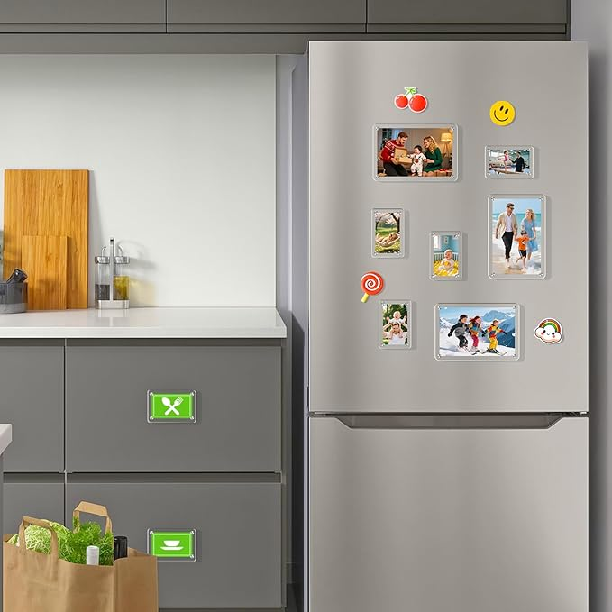 ✨Today's Special 30% Off✨ Acrylic Magnetic Picture Frame for Fridge