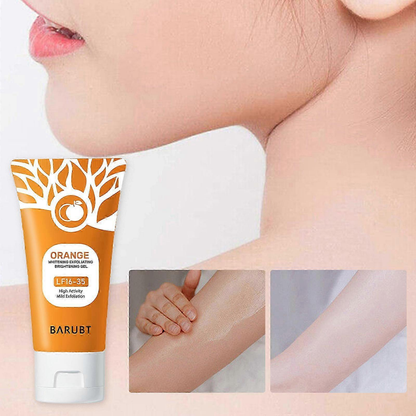 ⚡LIMITED TIME OFFER💖50g Natural Orange Enzyme Exfoliating Gel for Face & Body Scrub
