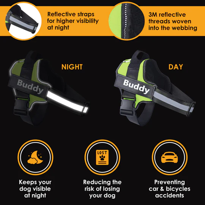 💥Last Day $19.99!🦮Personalized No Pull Dog Harness