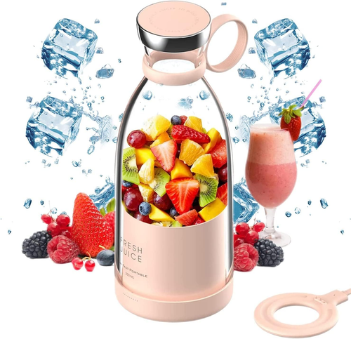 💕Special price $29.99!🥳Portable Blender 350ml Fresh Juice Mixer
