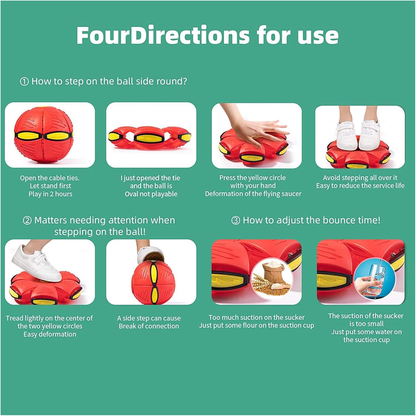 🐱Last Day $19.99!🐈Magic Flying Saucer Ball Moving Bouncing Ball Pet Puzzle Toy