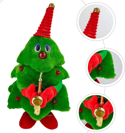 🎁Christmas sale 40% off🎁Plush Electric Christmas Tree