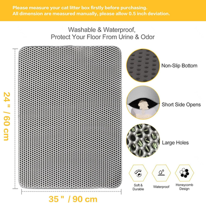 ⏰LIMITED TIME OFFER🐈Litter Mat for Litter Box
