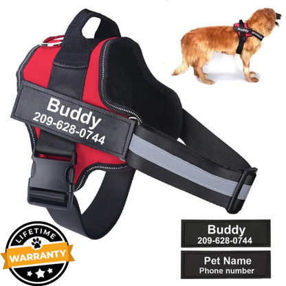 💥Last Day $19.99!🦮Personalized No Pull Dog Harness