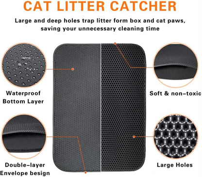 ⏰LIMITED TIME OFFER🐈Litter Mat for Litter Box