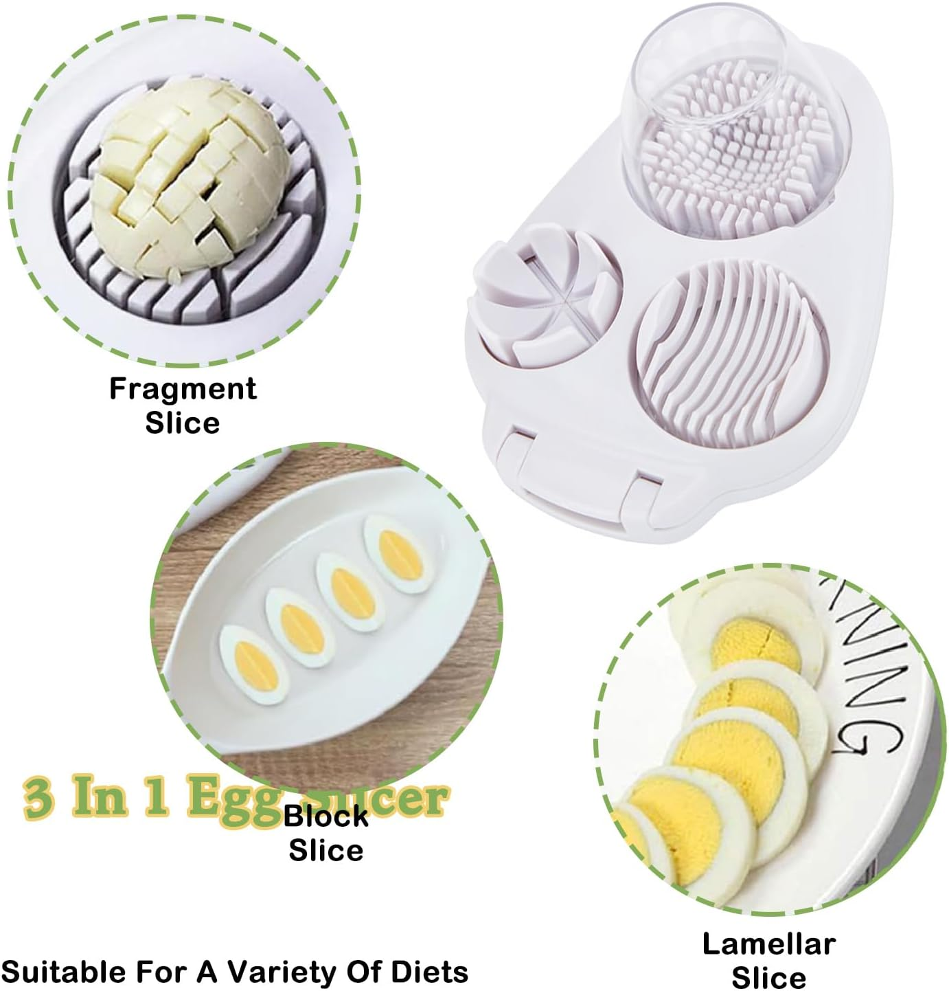 ✨Today's Special 30% Off✨🍳 Egg Slicer 3 in 1