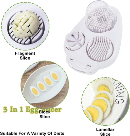 ✨Today's Special 30% Off✨🍳 Egg Slicer 3 in 1